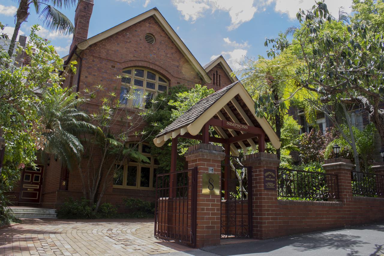 Simpsons Of Potts Point Hotel ซิดนีย์ ภายนอก รูปภาพ