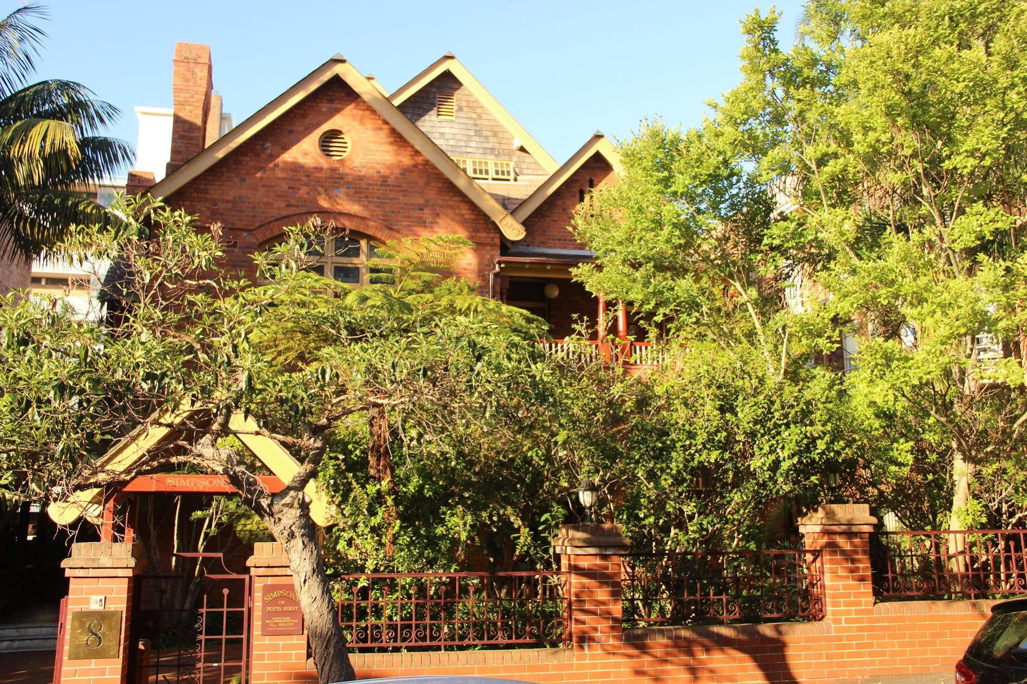 Simpsons Of Potts Point Hotel ซิดนีย์ ภายนอก รูปภาพ